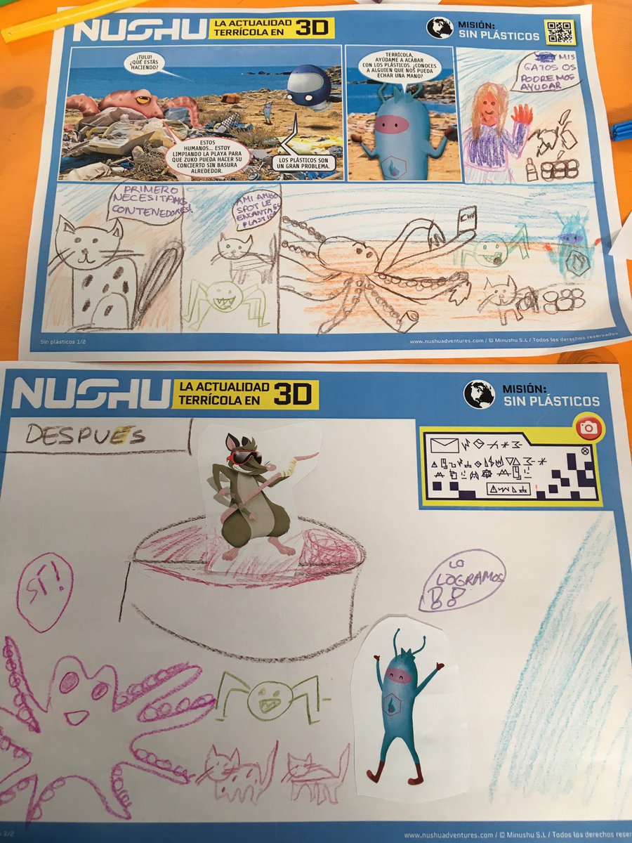 NUShu tiene un montón de nuevas ideas para resolver el problema del plástico que llega a la naturaleza gracias a sus amigos del #37ComicBcn <a href="/COMIC_bcn/">COMIC BARCELONA</a>
