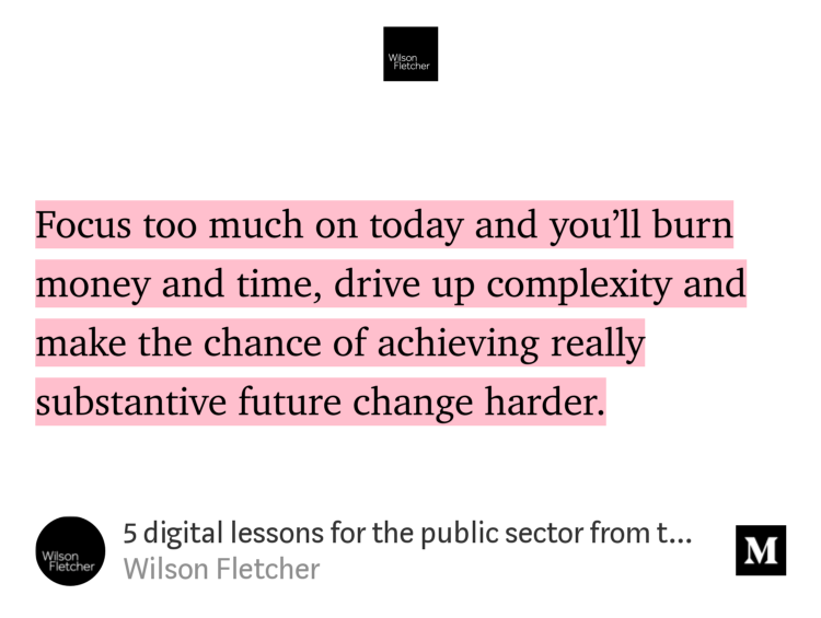 JulieJouault's tweet photo. "5 digital lessons for the public sector from the private sector." - @wilsonfletcher https://t.co/ry8jf3HwoW https://t.co/jg2wKRSMqD
