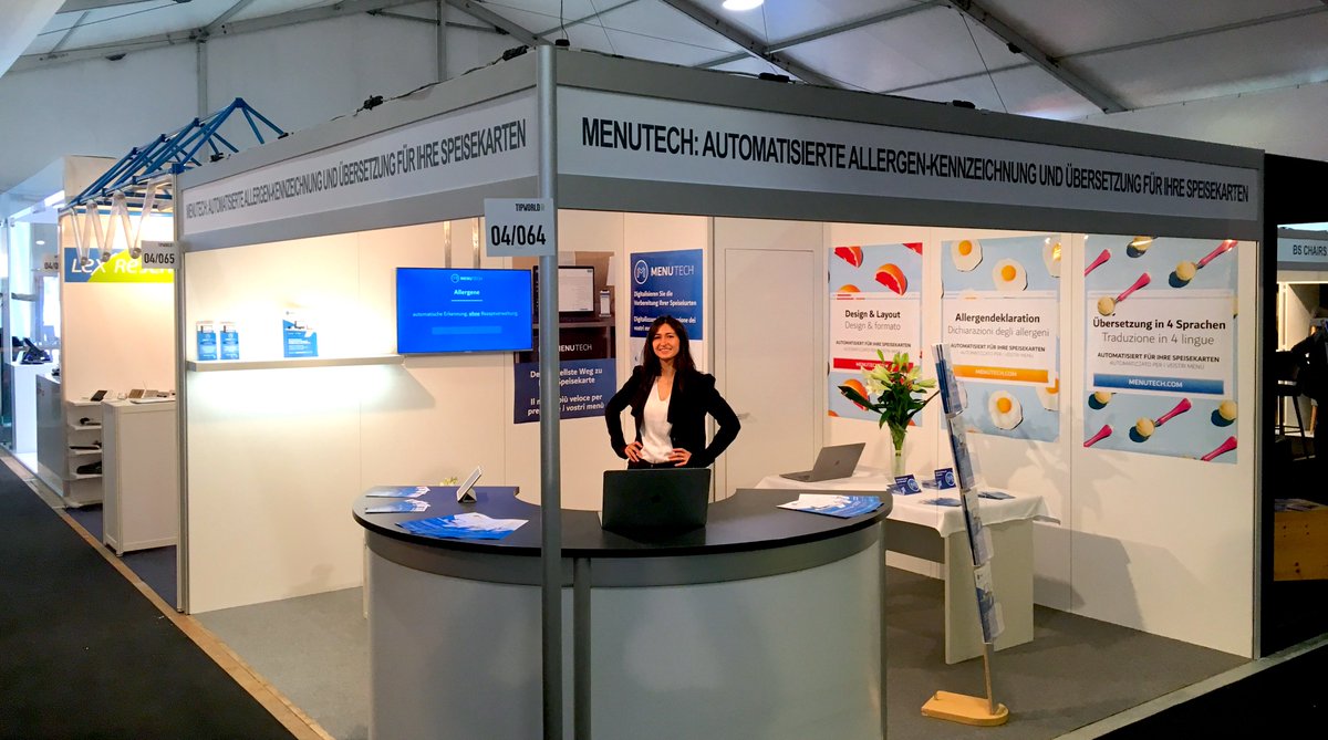 menu_tech's tweet photo. 🇩🇪 Schreiben Sie Speisekarten? Treffen Sie uns auf der #TipWorld in Bruneck bei Stand 04/064 für eine Demo von Menutech!
🇬🇧 Do you write food menus? Meet us at stand 04/064 at #TipWorld for a Menutech demo!
#foodtech #foodapp #14allergens #foodallergy #menudesign #saas #eufic https://t.co/2vkTGeNTuP