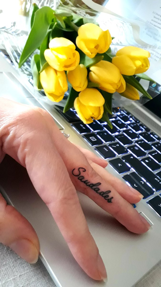 Ross5043's tweet image. Love my new #tattoo #Saudades #Missingness