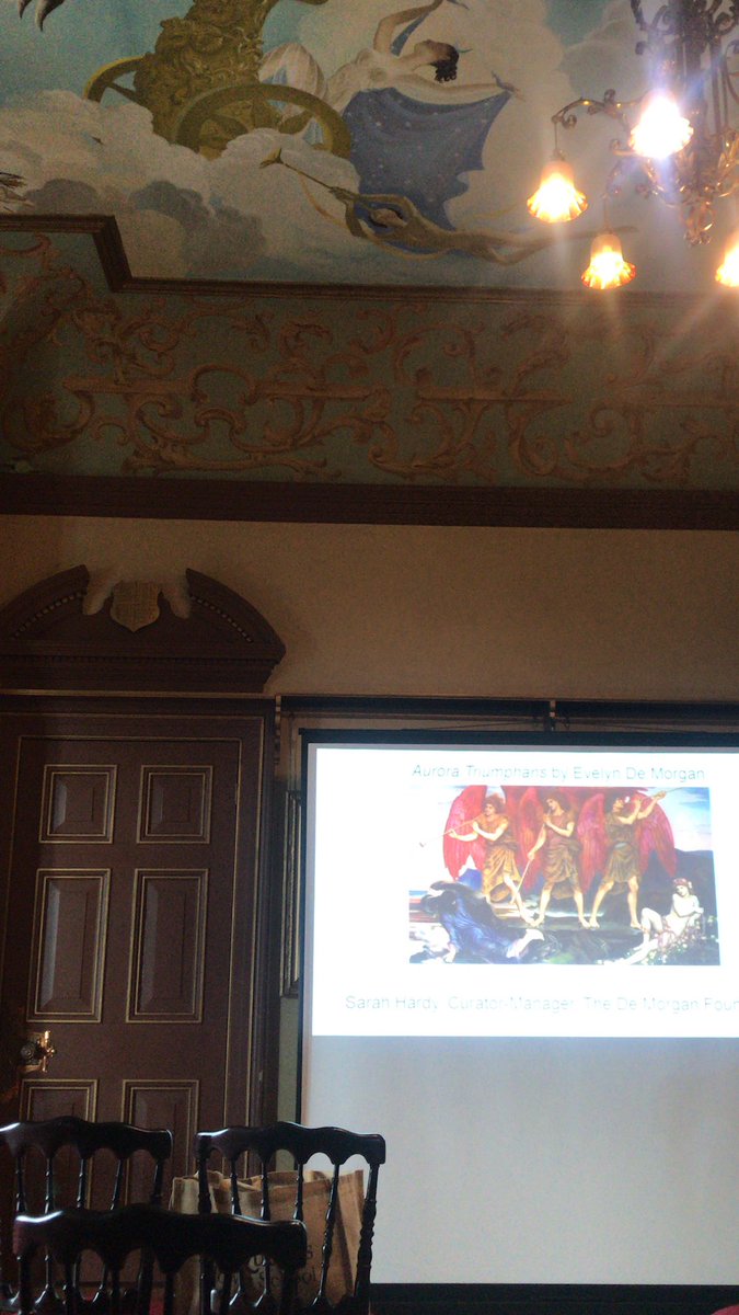 hardysarah2000's tweet photo. A beautiful room for a lecture #russellcotes #edm100 https://t.co/rLKuxPwoEV