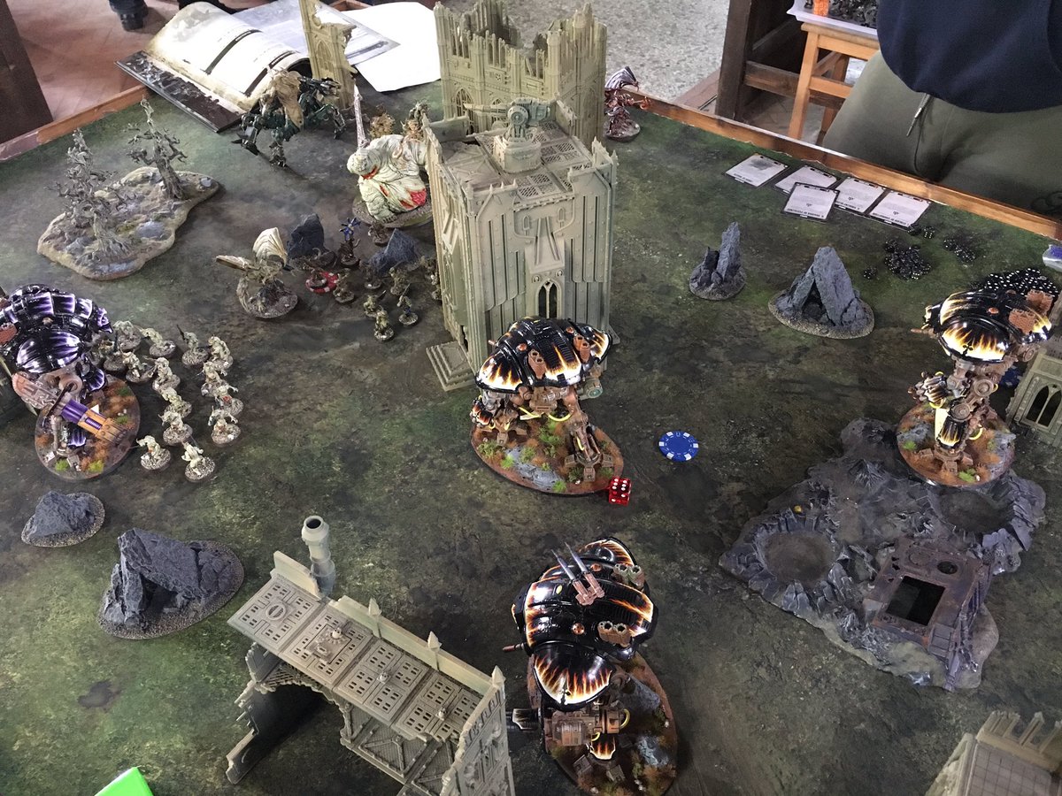 Just_Nikos's tweet photo. Game 1 win at #IntoTheHellstorm2 vs Demons. Avenger Gatling cannons were amazeballs https://t.co/2kxbuoYTM5