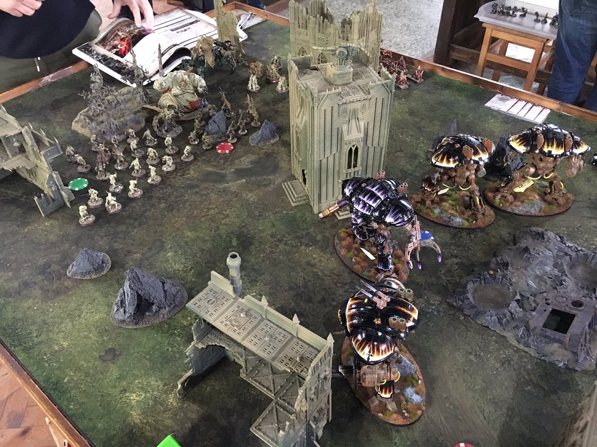 Just_Nikos's tweet photo. Game 1 win at #IntoTheHellstorm2 vs Demons. Avenger Gatling cannons were amazeballs https://t.co/2kxbuoYTM5