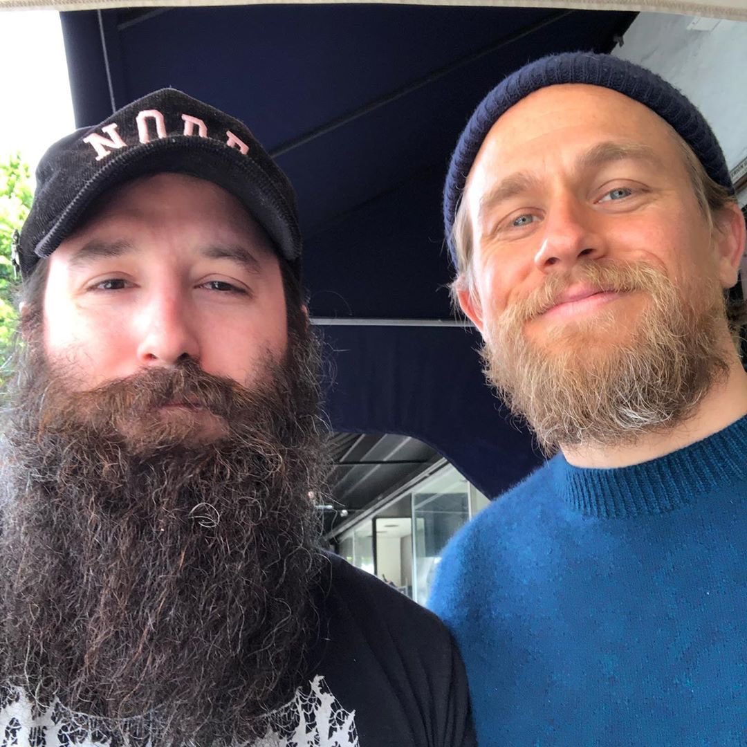 Charlie Hunnam On Twitter New Picture Of Charlie With A Fan In La Via Prank Mode