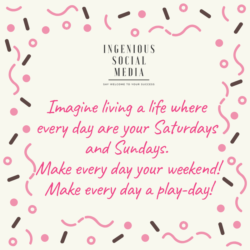IngeniousSM's tweet photo. #Ingenious #IngeniousSM #socialmediaagency #Saywelcometoyoursuccess #socialmediamanagement #saturdayquote #internetmarketing #digitalmarketing #socialmedia #saturdaymorning #saturdaymotivation #istronglybelievein https://t.co/ArL70fZ7Ir