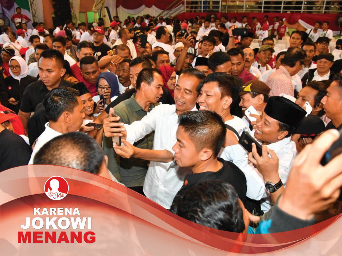 MaimanJ2's tweet photo. Optimis ceria dan Gembira ....
Mantul .. 

#KampanyeRiangBukanPerang https://t.co/iZGJwTymaU