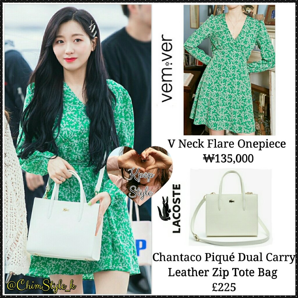 lacoste dual carry tote bag