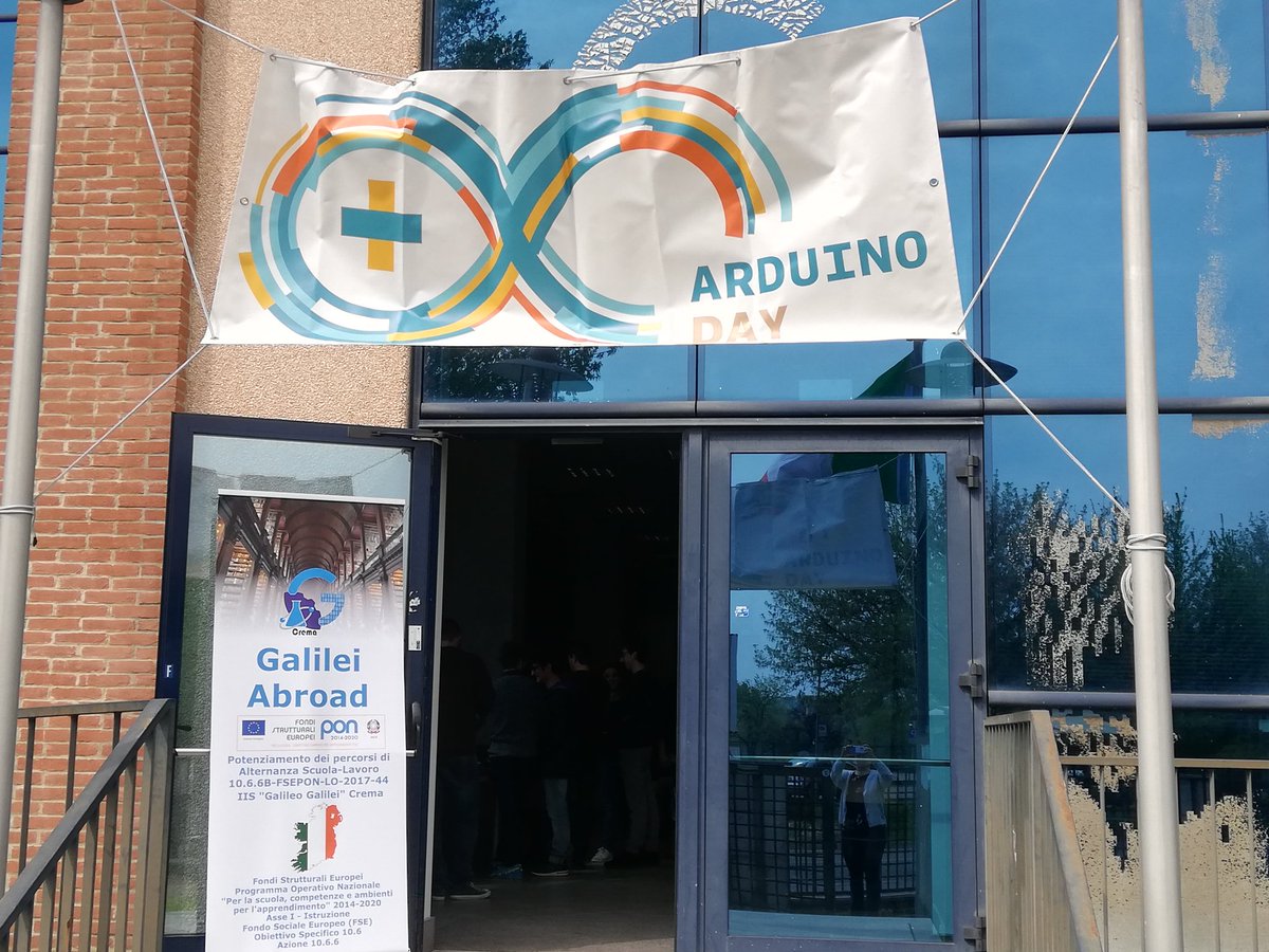 ADGalileiCrema's tweet image. Live from #ArduinoDay2019 #GalileiCrema #GalileiEccellenze