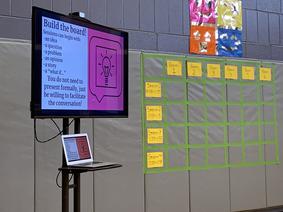 My first tweet; and my first EdCamp #EdcampSEL