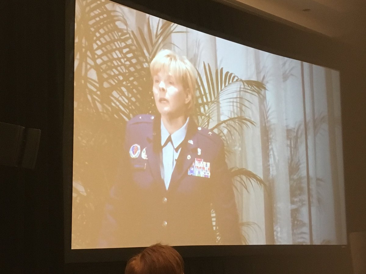 CEOWomensCenter's tweet photo. Do the best you can with what you have been given. Brigadier General Bannister. ⁦@WomensCenterorg⁩ #womenlead19 #itstartswithus https://t.co/gY7VYXQKSE