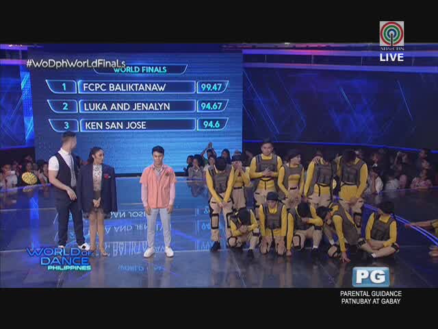 ABSCBNpr's tweet photo. Maari muling suportahan ang inyong pambato bukas sa round 2 ng kompetisyon! Sino nga ba sa kanila ang magiging kampeon? #WoDphWorLdFinaLs https://t.co/utDghLEYpB