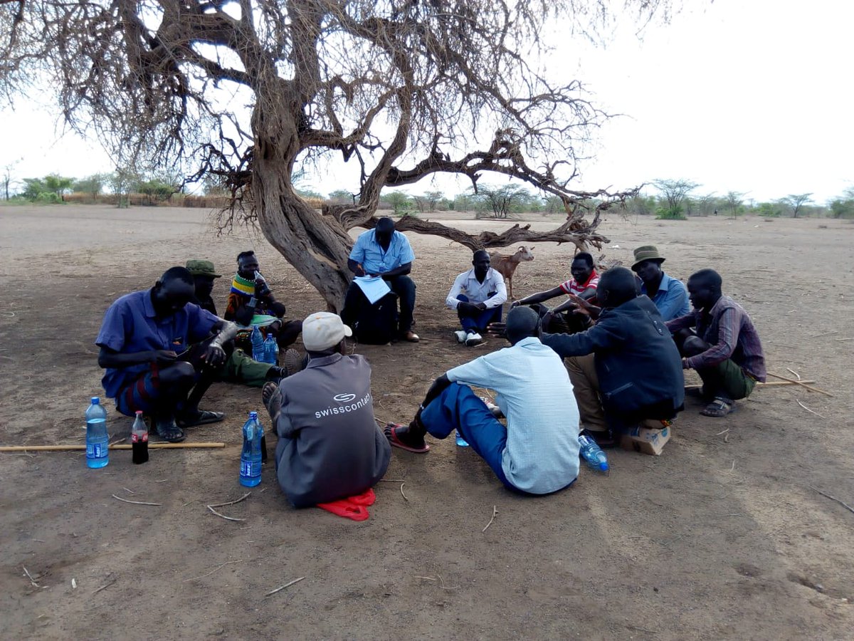 KicoboK's tweet photo. Kicobo Team is carrying FGD discussion between the Turkana community living be side the refugeess camp at kakuma https://t.co/PgTaqD8liM