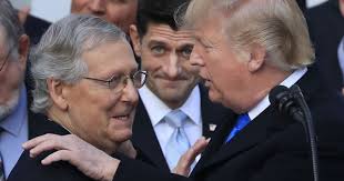 BrainyFlatus's tweet photo. I have a serious question about Mitch McConnell:

Why would he put up with a president acting in bad faith against The Constitution like a tyrant for so long...

...unless he, himself, and his party also decided to consciously go along with Trump's Fascism?

They've betrayed us. https://t.co/i8opr3SZMq