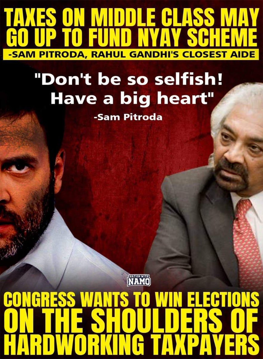 Bindhu1111's tweet image. #middleclasswithmodi Remember this when you go out and vote. Holidaying on election day or NOTA is NOT an option now. #AntiMiddleClassCongress is out to get your money Vote out #VinaashiVipaksh