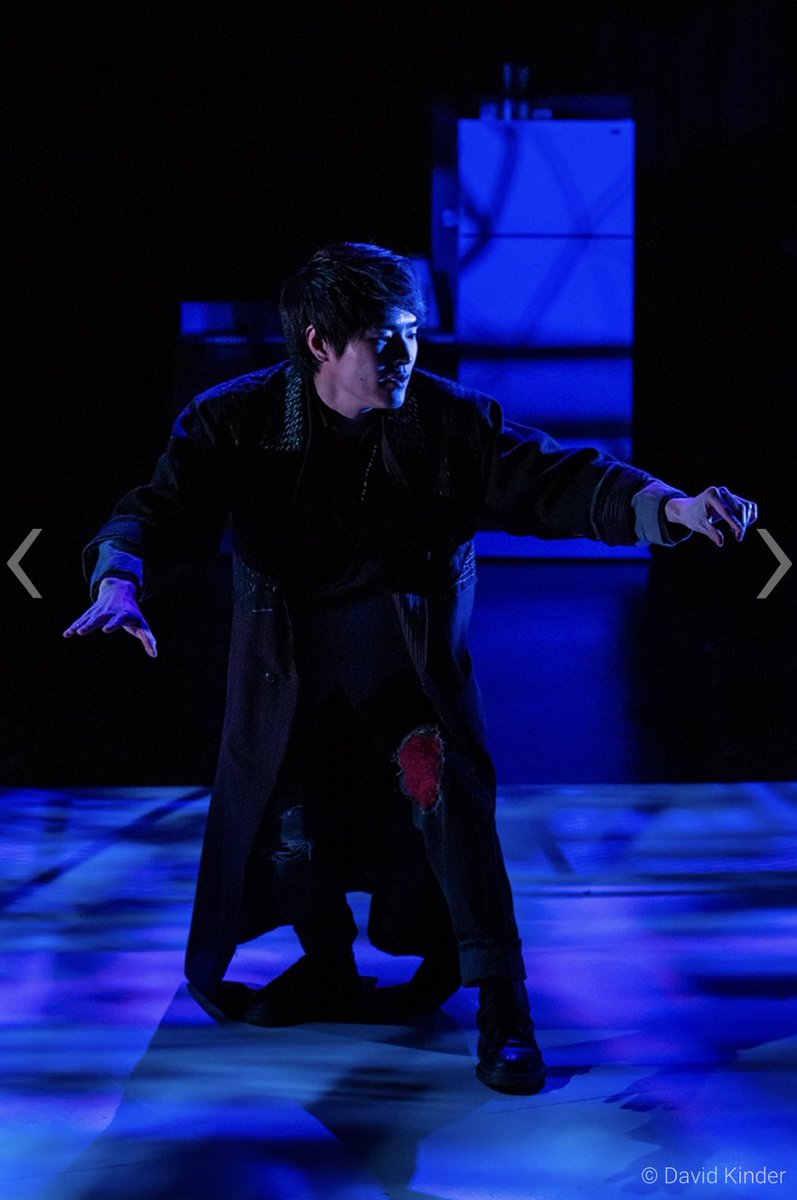 LarkinUpdates's tweet photo. 📸 New pictures of Chris on stage for "Wolf Play"! https://t.co/5IXvXCF14y