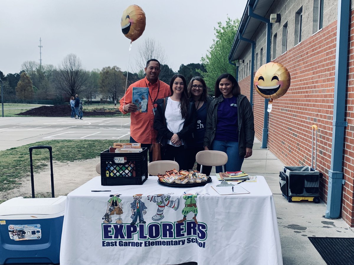 “Reading in the Park” 9:00-11:00 at East Garner! Come join in on the fun!