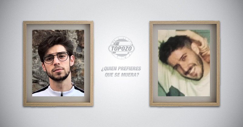 ToPozoTP's tweet photo. Visto el éxito del anterior "Quién prefieres que se muera", os traemos una segunda edición con otros dos conocidos del @TPeriodismo. Que la disfruteis (tanto como nosotros) 😉 https://t.co/gRx3kvt3QK