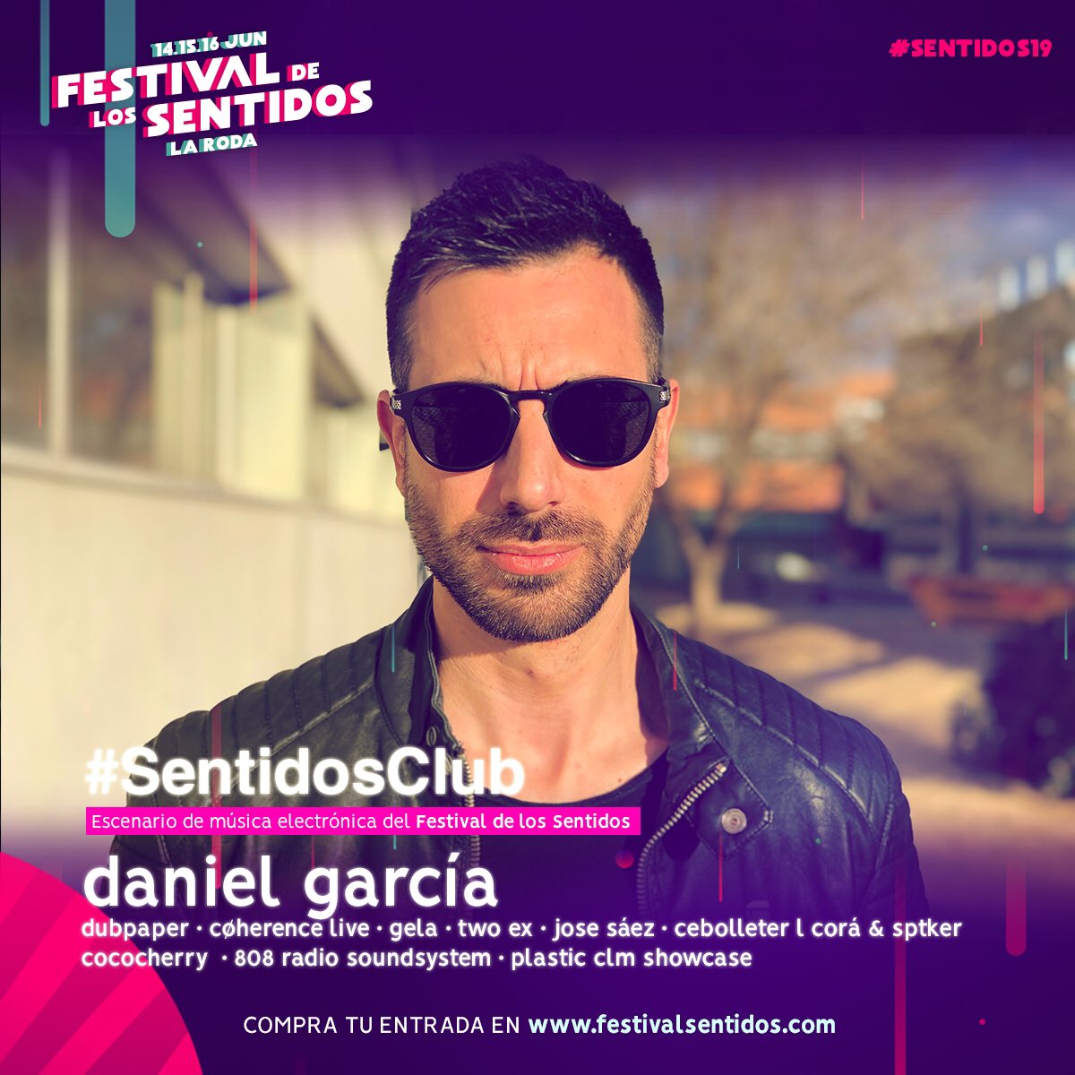 FdelosSentidos's tweet photo. 🎛 @DanielGarPretel | Un clásico de la escena electrónica de Albacete. Un dj con formación clásica, en constante progreso hacia los sonidos que tanto nos gustan. Elegante, certero y muy, muy divertido.
#Sentidos19 #SentidosClub
Compra tus abonos en https://t.co/oWuNd2h8Iw https://t.co/Oh53wj7cMv