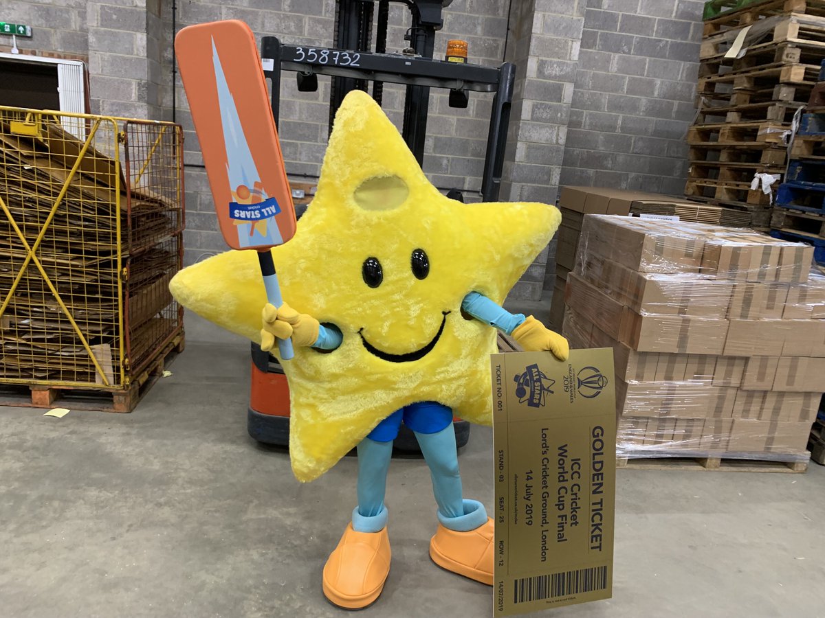 allstarscricket's tweet photo. Attention all All Star Sign Ups! 📢

The first golden ticket for the ICC World Cup Cricket Final is out there and we know it’s in the Gloucestershire area! Please check the first page of your activity booklet, scan your Zappa code and see if you are a winner!

Good luck! 🌟🌟 https://t.co/KvCcvSL7Od