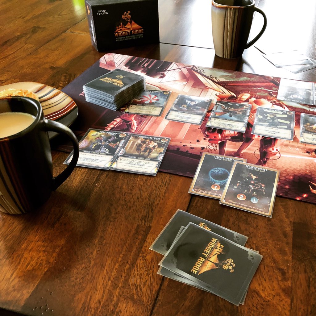 FuriousTree's tweet photo. How do you start your day? #widgetridge #furioustreegames #boardgames #cardgamea #kickstarter https://t.co/EfO8Hs3b2V