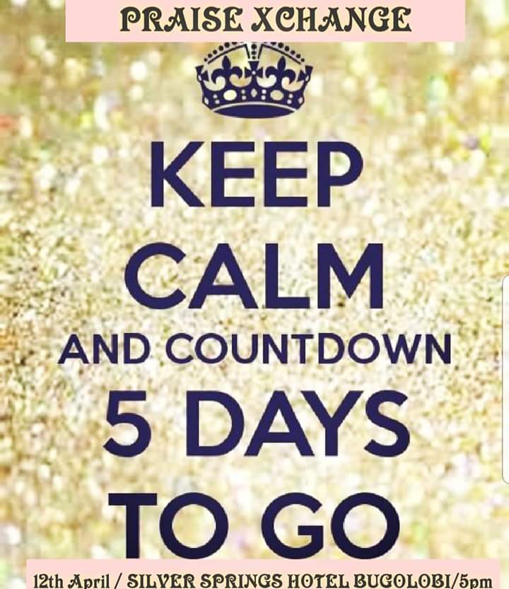 Count down only 5 days to go #praisexchange