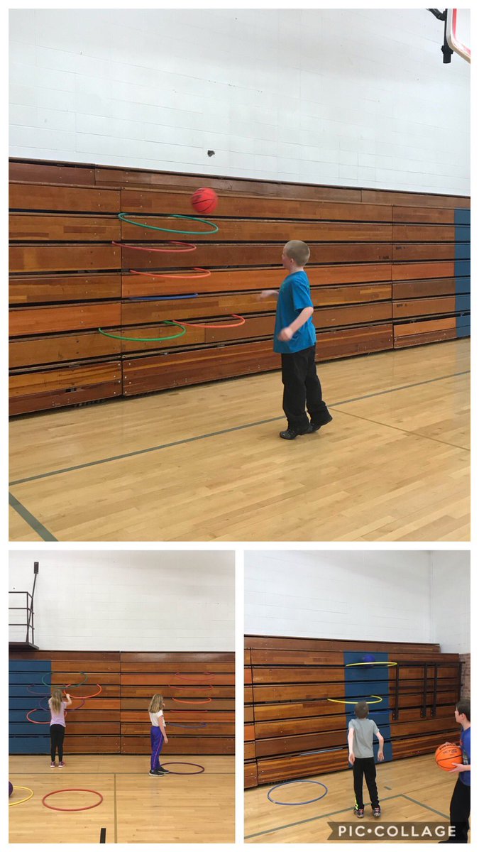 VictorNicki's tweet photo. Students had fun coming up with their own versions of a trick shot. https://t.co/nLD0DVUiC3