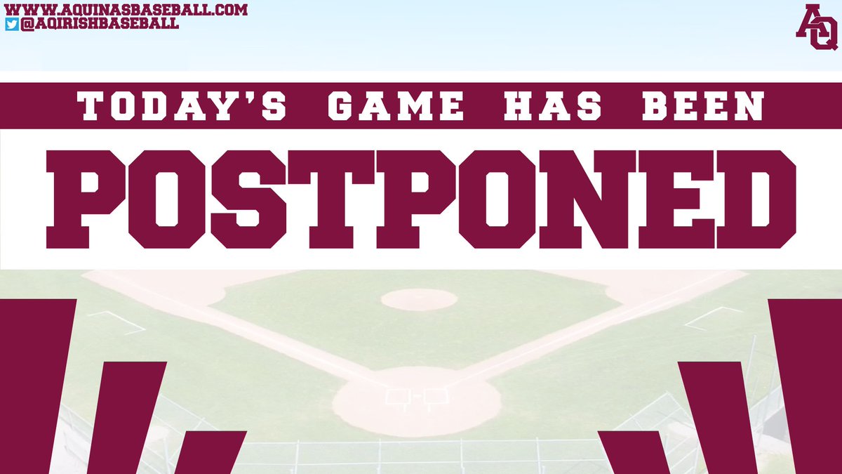Today’s matchup vs. St. Francis has been postponed. Details to follow.