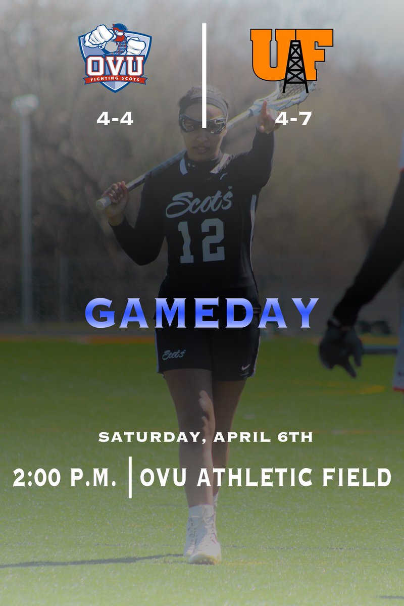 🚨 GAMEDAY 🚨
🆚: University of Findlay
⌚️: 2:00 P.M.
📍: Vienna, W.V.
🏟: OVU Athletic Field
📺: portal.stretchinternet.com/ohiovalley/