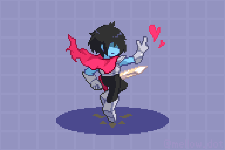 ラルセイスージィと描いたのでクリスも描きました！！！ #pixelart