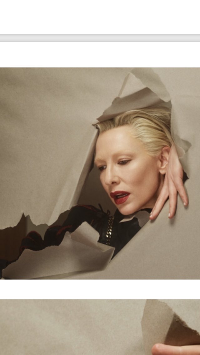 #cateblanchett #makeup by me for <a href="/beautypapersmag/">Beauty Papers</a> 💥👊🏻💣💄🖤