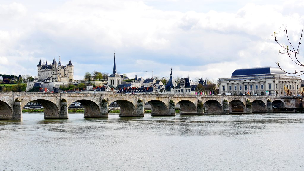 Maison_LmM's tweet photo. De retour après 2 semaines de formation intensive, on révise ses classiques : #Saumur depuis l'île d'Offard
#patrimoine #château #LaPerleDeLAnjou #StPierre #église #mairie #LeDôme #théâtre #Cessart #pont #laLoire https://t.co/3hX3dVZghh