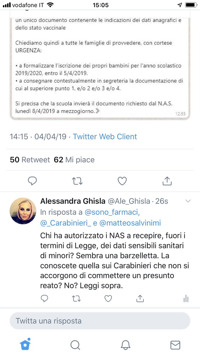 Ale_Ghisla's tweet photo. @NonVaccinato La documentazione andava consegnata entro il 10 luglio 2018 come impone il 18-ter (cioè i primi 4 comma del 3-bis della 119/2017) per le Regioni con Anagrafe #Vaccinale https://t.co/K1SV4TGhXU