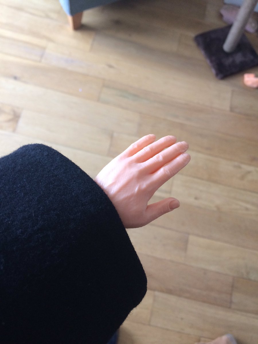 TobiasCotton's tweet photo. God these things are A LOT of dumb fun. #fingerhands https://t.co/SmCvHAPF4h