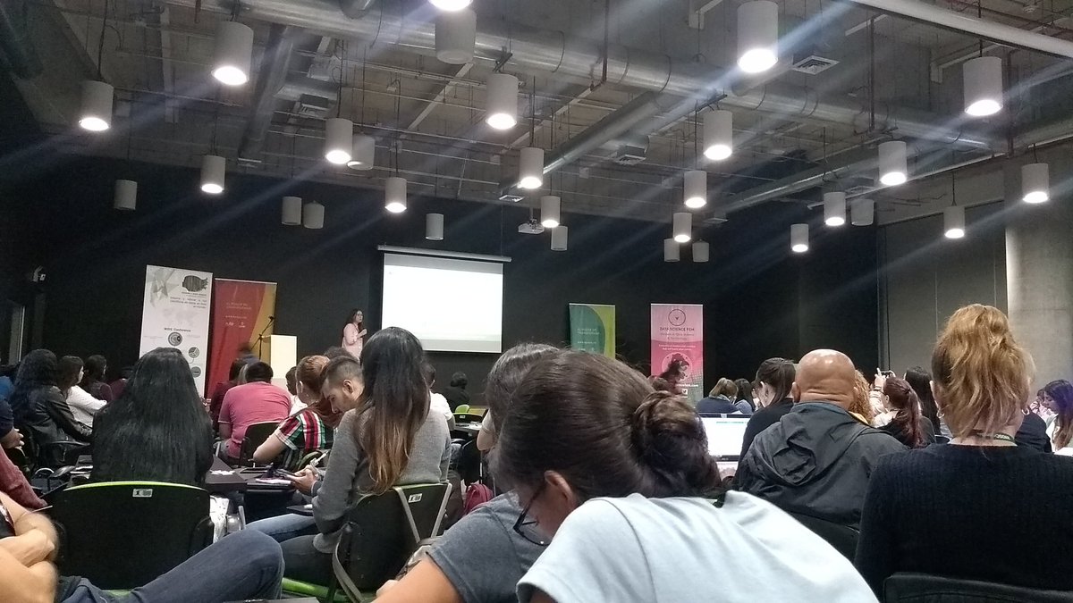 AnaM115's tweet image. Desde Medellín le apostamos al empoderamiento femenino
@WiDS_Conference @DataCamp
@WWCodeMedellin @ThePSF
#WIDS2019 #WiDSMedellín #DataScienceFem