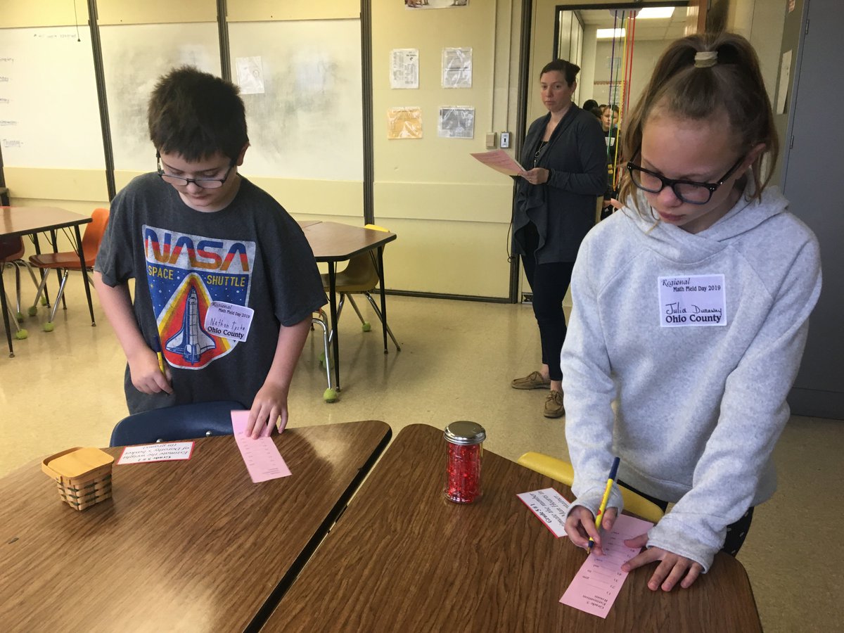 OhioCounty1's tweet image. Good luck to Ohio County Schools students at Regional Math Field Day!!!
#TogetherWeAchieve
#Math4LifeWV
#LoveMyWVSchool