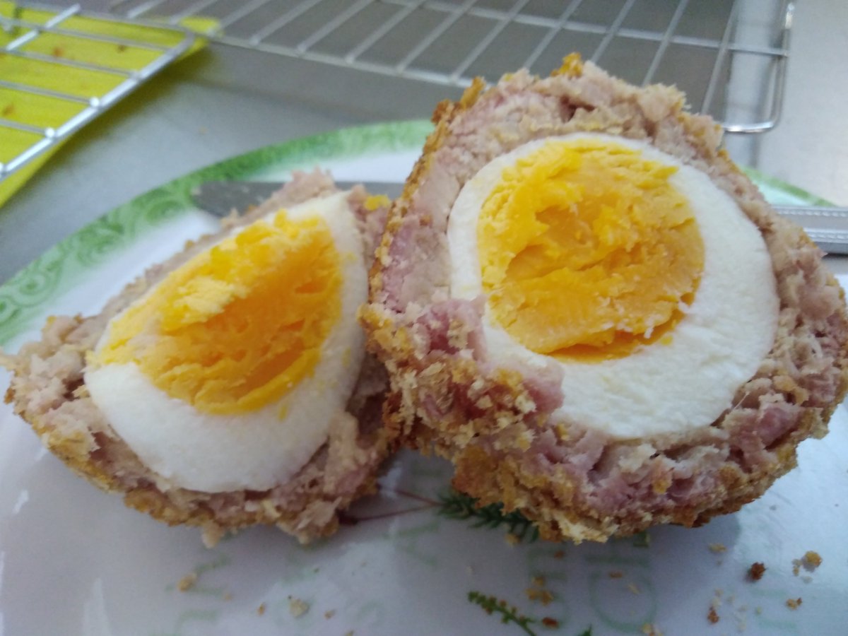 Dry cured bacon, sausages, a selection of farm produced pork and handmade scotch eggs all for sale today <a href="/GardenWoodhouse/">annamariw</a> come along today 11-4 have a walk around the walled garden and stop in our new tearoom for refreshments.