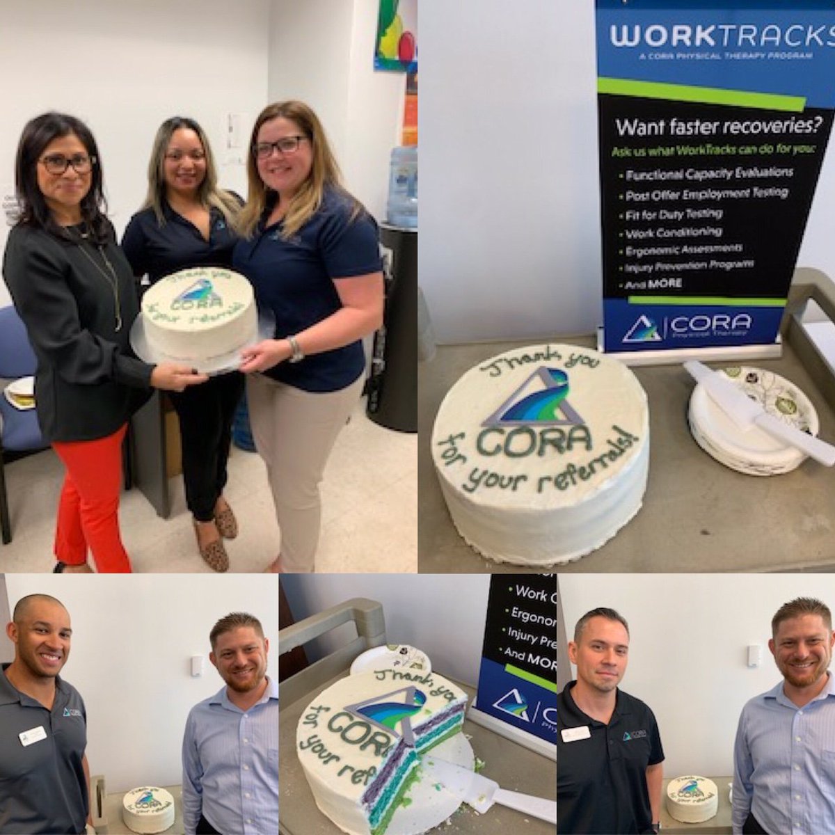 CORAPTherapy's tweet image. Delectable sweets and thoughtful treats delivered by our Work Comp team to our amazing clients. What can our #WorkTracks program do for you?  

Learn more at lnkd.in/dKCAQaA.