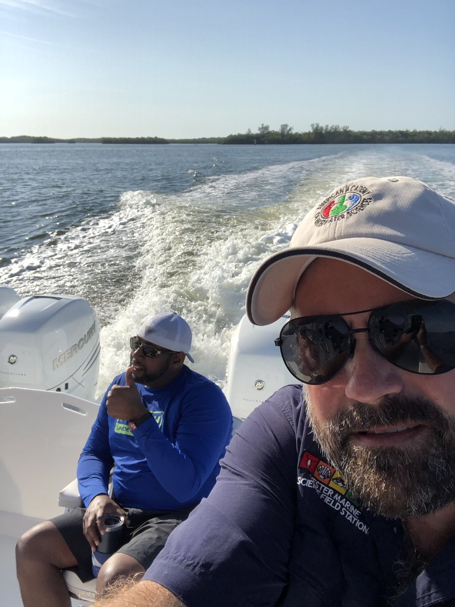ParsonsOcean's tweet photo. Out on the water for the #FGCU fishing tournament - checking on the teams.  @fgcu https://t.co/OYBXOmQiVJ