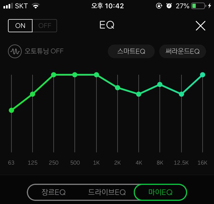 lovely1ov3's tweet photo. EQ 추천 !!
1. 귀가 확 트임 << 강추
2. 고척돔 << 이거 진짜 고척 같아요 깜짝 놀랄거임 전 요즘 이걸로 많이 들음
3. 무난함
4. EQ 안튼거랑 비슷한데 살짝 더 큼

타래로
•••• https://t.co/HDO1EJLDti
