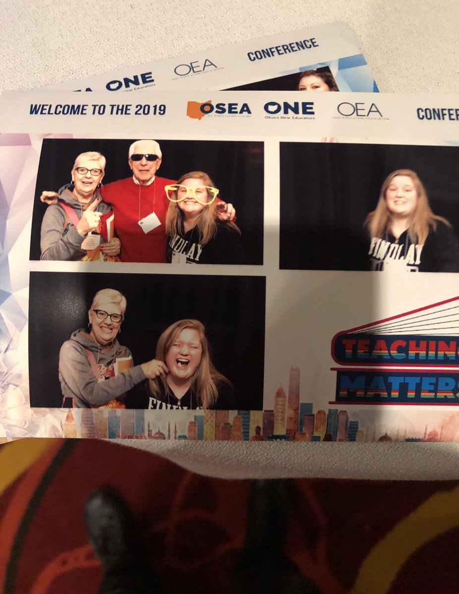 UFindlay_COE's tweet photo. UFOSEA members at the state conference this weekend. Congratulations to Lydia Sparks, she was elected as the Northwest Ohio representative😄 https://t.co/PqlKIhjvcT