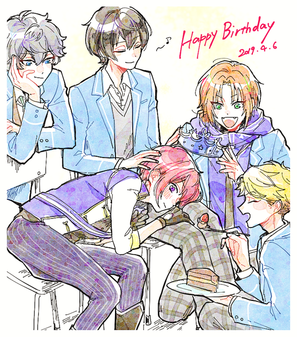 かわいいかわいい末っ子ス〜ちゃん
#朱桜司誕生祭2019 