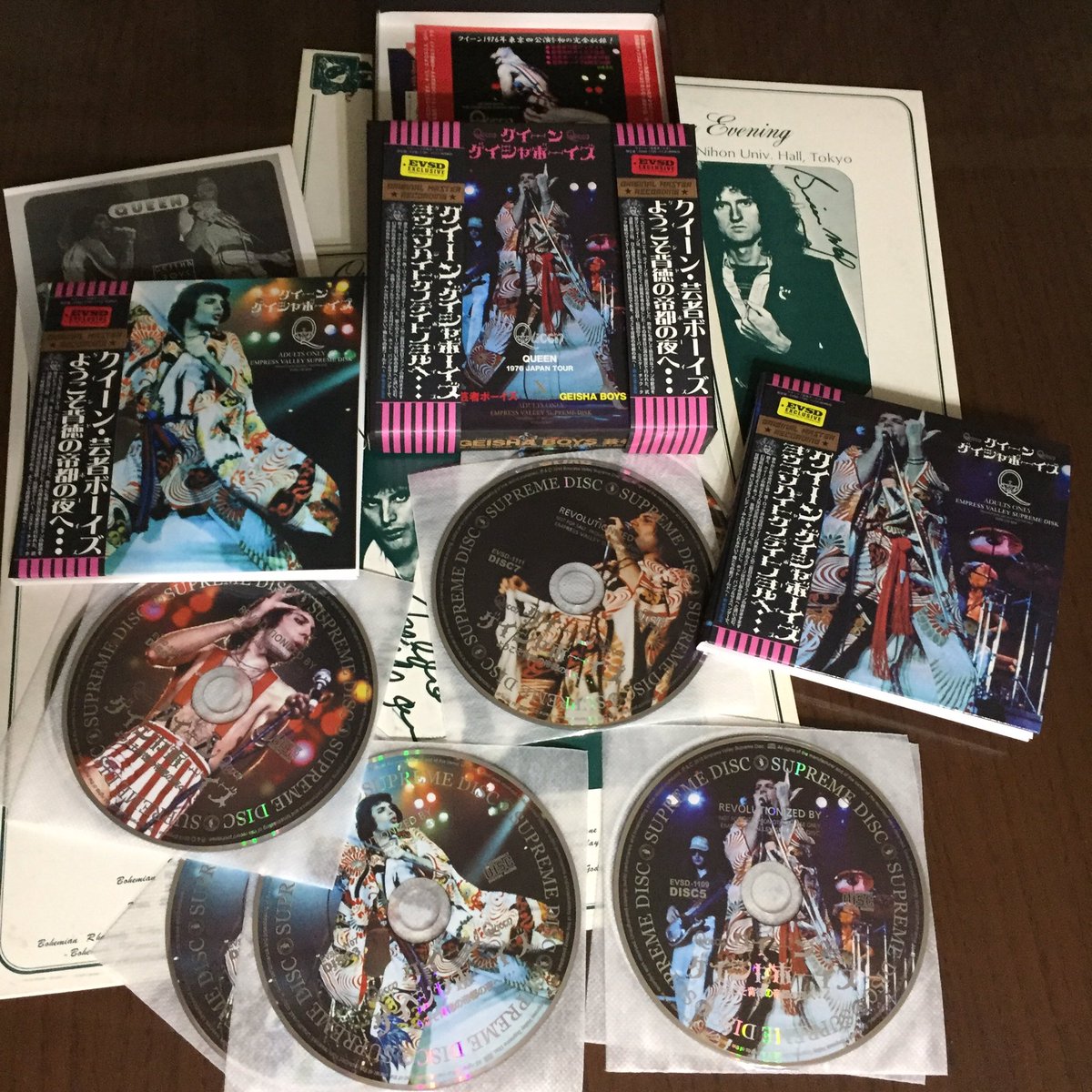 tokio-contamination_a.jpg QUEEN GEISHA BOYS 1976 JAPAN TOUR BOX