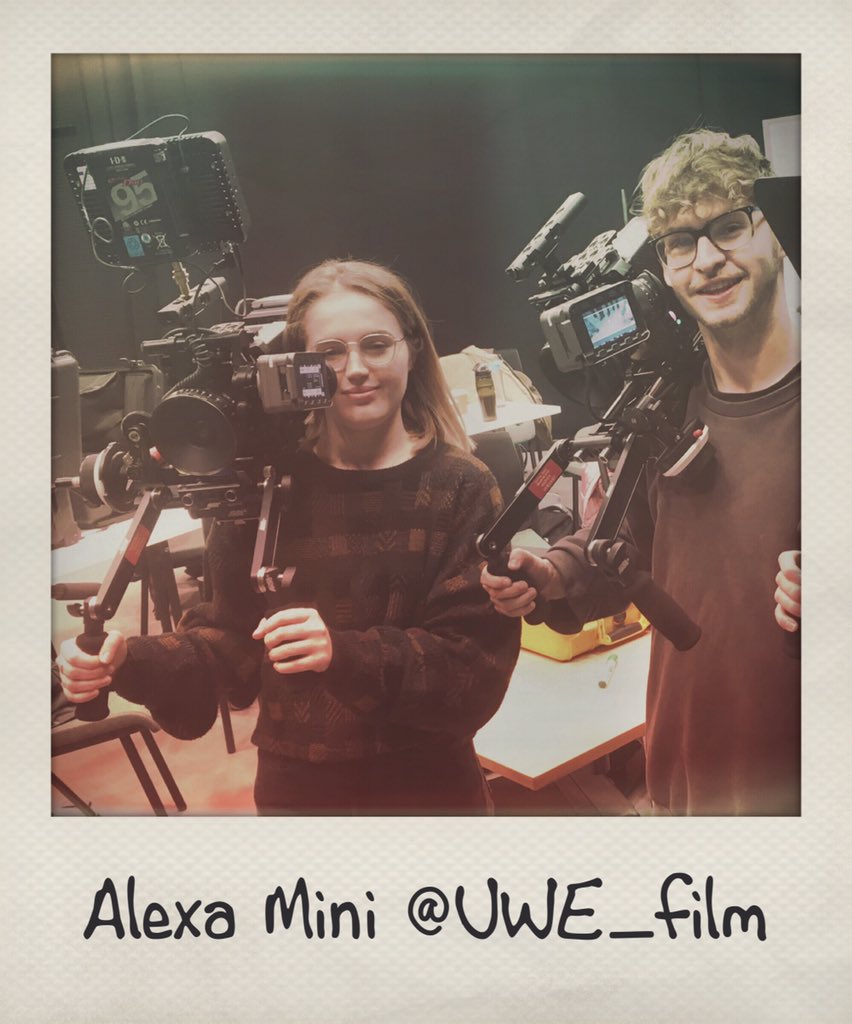 Davidneal_'s tweet image. The amazing @UWE_FILM @UWEBristol students getting their hands on the @ARRIChannel #AlexaMini. This year all student graduate #drama films used the ARRIs. Looking forward to our graduate screening at the @Everymancinema in June! #LogC #ARRI #AlexaMini