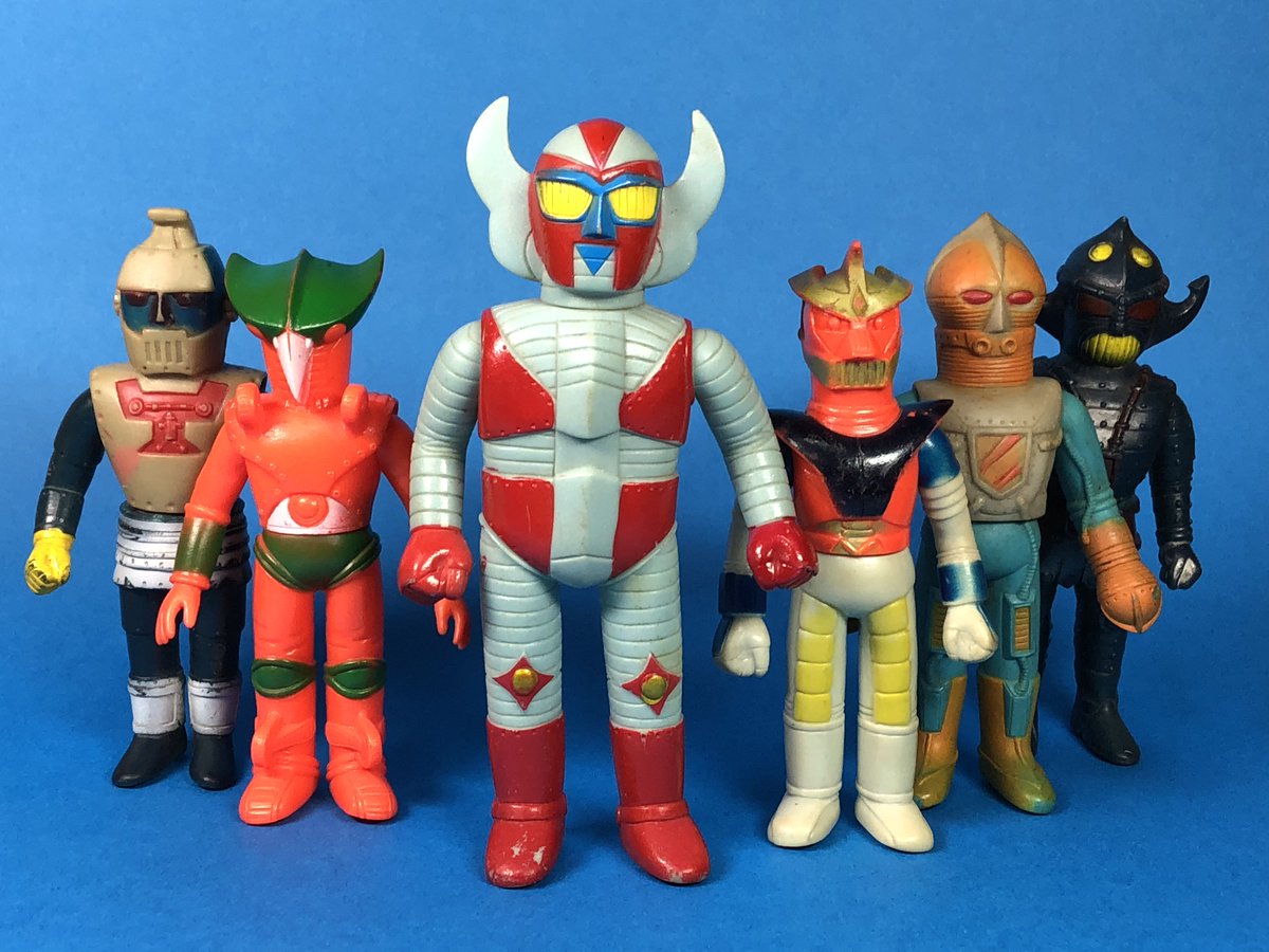 ブルマァク ミニソフビ 電人ザボーガー モゲット 当時物 ブルマァク