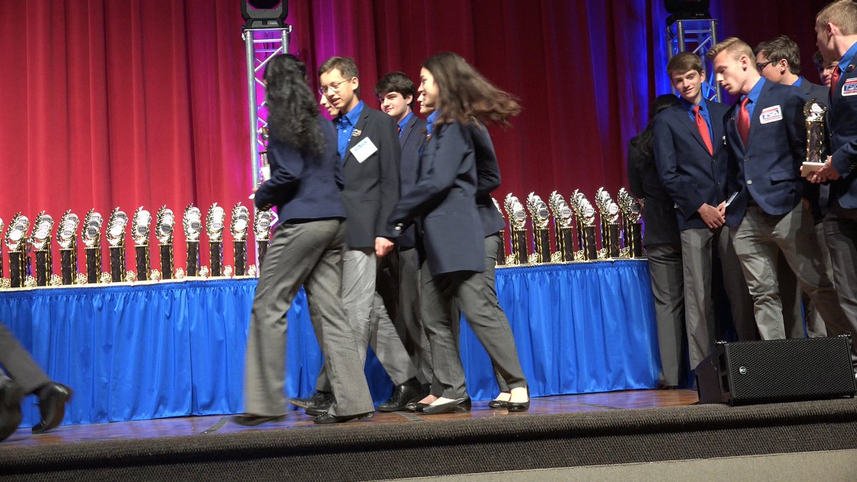 dr_ywong's tweet photo. Congrats to Rohan Kapileshwari, Kiran Kapileshwari, Lauren Valle, Sasha Sagar, Daniella Andres, and Thomas Ross @Atkins_HS for getting 3rd in the Chapter Team event at the TSA States competition. https://t.co/r1bwhXqNPm