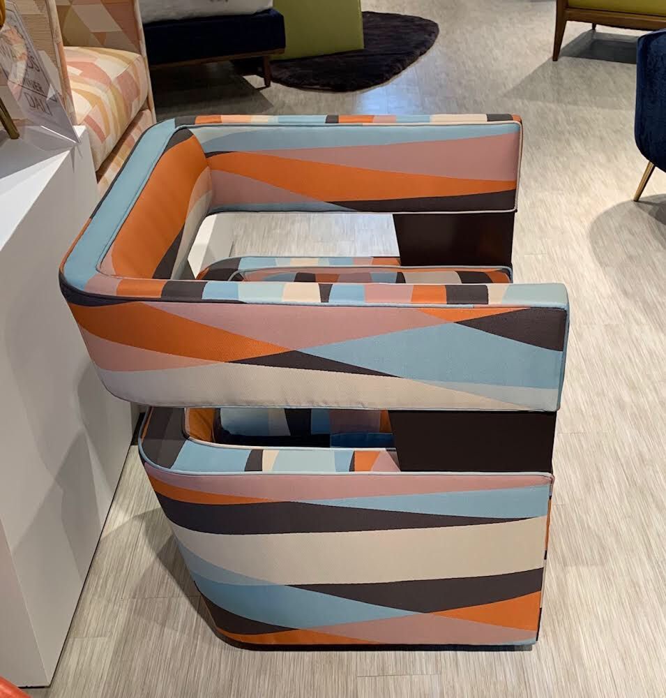 NathanAnthony's tweet photo. Yeah, went a little crazy with our color palette this #HPMKT, but that’s kinda our thing 😆. Please come by #Interhall #IH602 today, 4pm-6pm, to toast to our new digs 🎉! #nathananthony #celebrate #madeintheusa #designonhpmkt https://t.co/VsLd154h5h