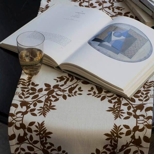 Now On Sale: A table runner adds serious style and sophistication to any dining space. Featuring the DwellStudio Runners Hedgerow Dark Bronze Set of 2.