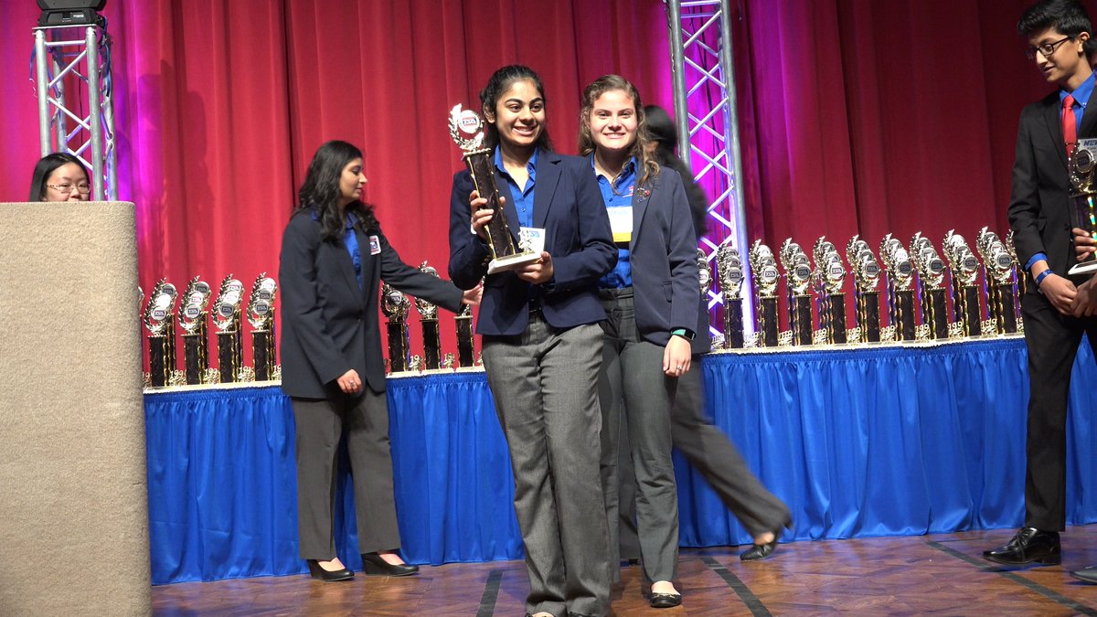 dr_ywong's tweet photo. Congrats to Sasha  Sagar and Daniella Andres @Atkins_HS for getting 1st Debating Technological Issues at the TSA States competition. https://t.co/l5I3SZr7MD
