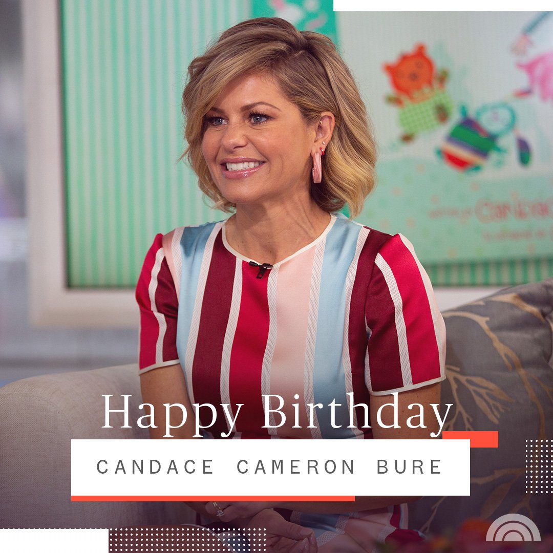 Happy birthday, Candace Cameron Bure! 