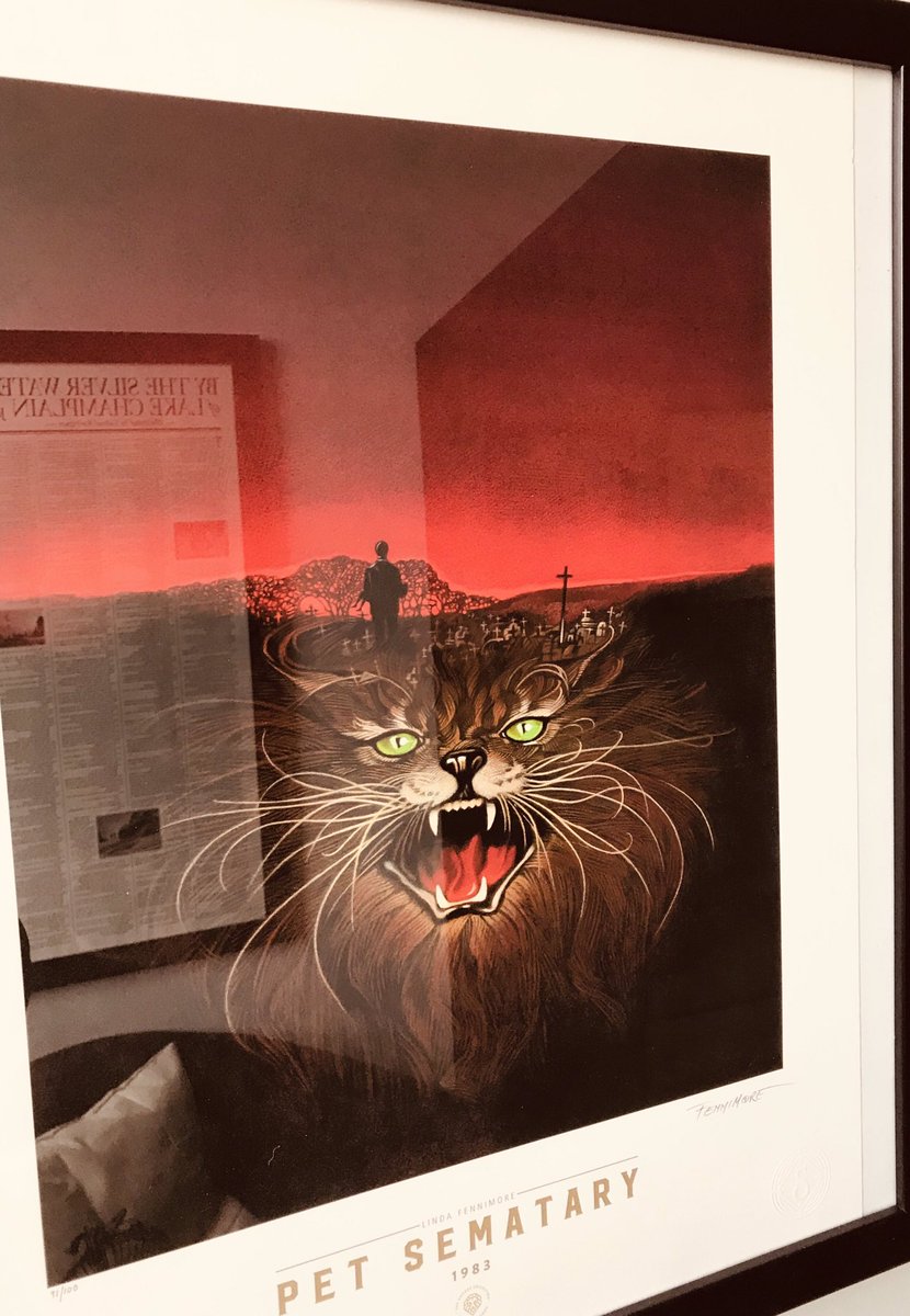 authordileo's tweet photo. Got my tickets @petsematarymov @AMCTheatres @suntupeditions and is that a @joe_hill broadsheet in the reflection? #Subterraneanpress https://t.co/CiM7Utcyuo